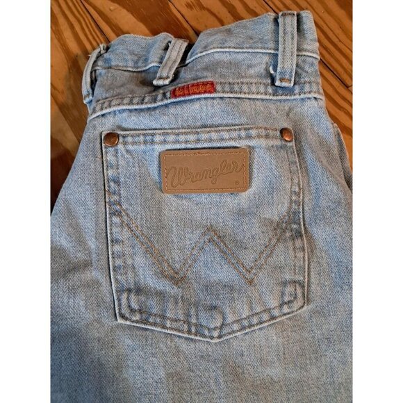Vintage Wrangler Jeans Womens 11 x 38 High Rise Bareback Western Rodeo Cowboy - Picture 1 of 3